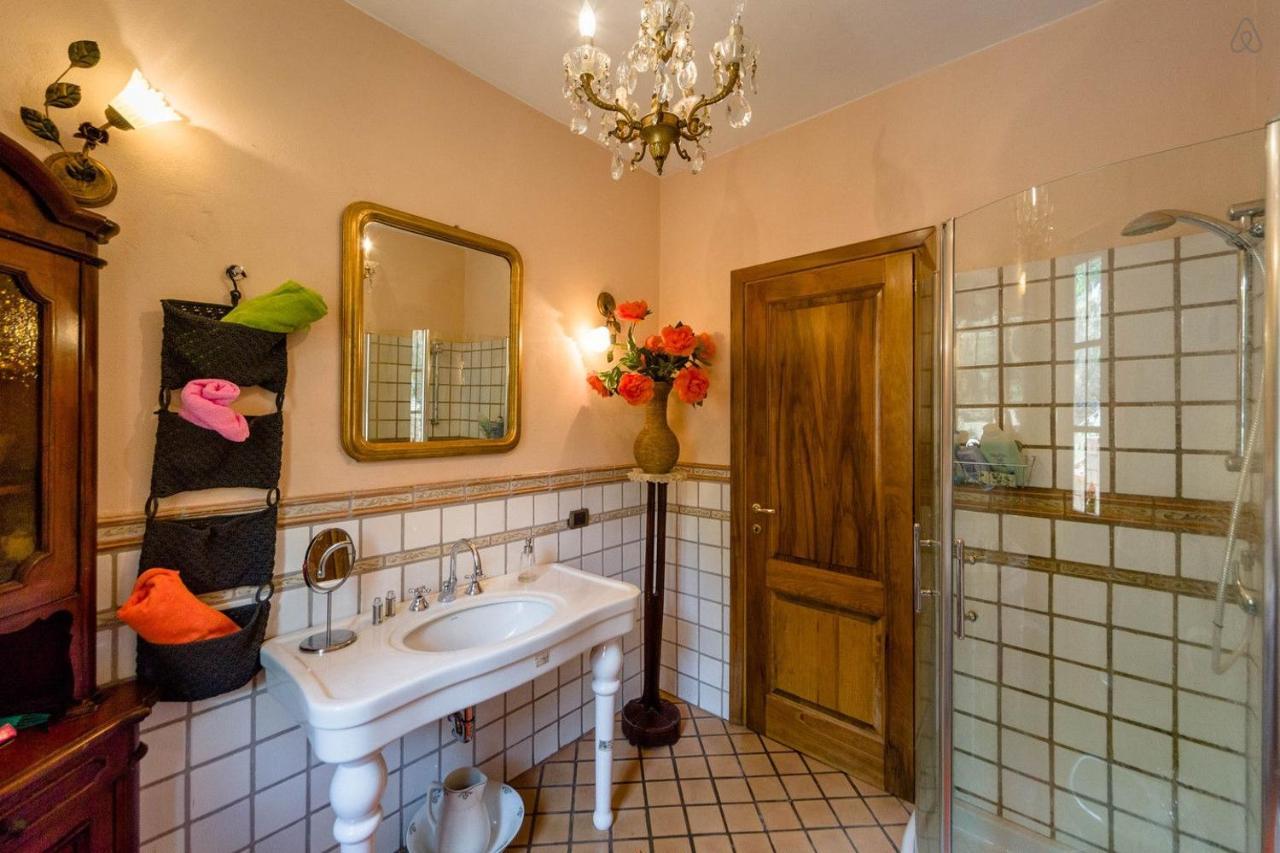 Room In Villa - Room In The Hills With Garden And Sea View San Salvatore  エクステリア 写真